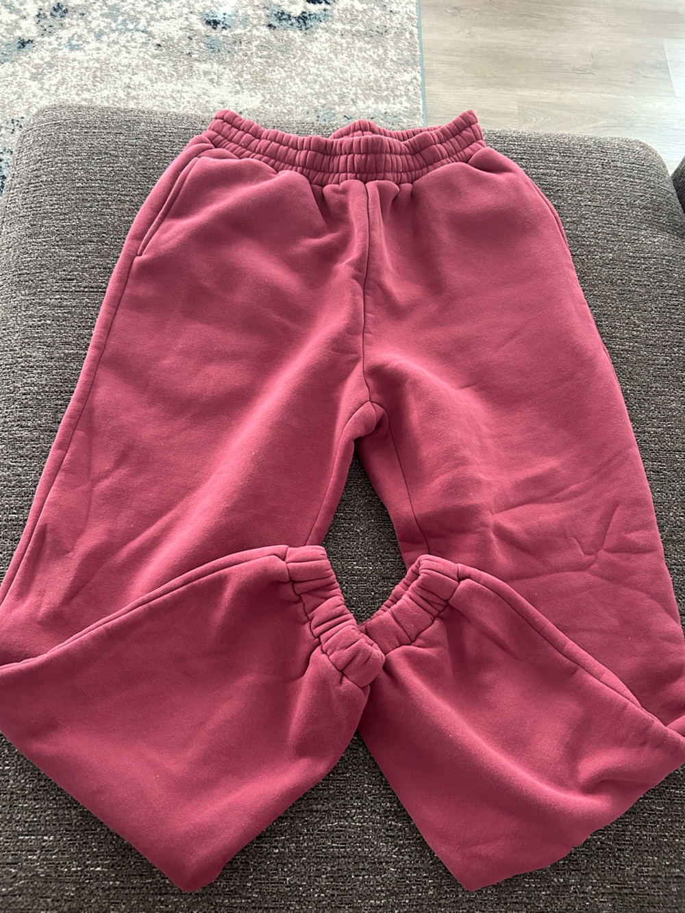 COMFRT Travel Essentials Berry Jogger Sweatpants